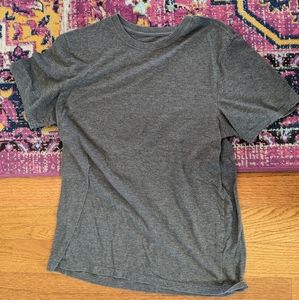 Athletic Works Gray Performance Blend Tee T-Shirt Soft Unisex Men's Size M